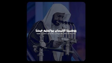 تلاوة بديعة لا تمل! - للشيخ عبدالمحسن القاسم 🤍🎧..