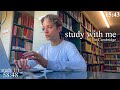 LIVE-SPECIAL from Cambridge Library | 30-Minutes study with me 📚📝 real study sounds (ASMR)