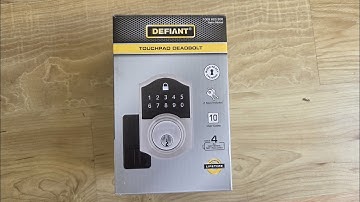 DIY | How To Install DEFIANT Touchpad Deadbolt