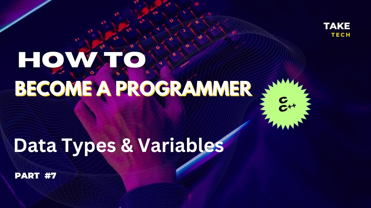 انواع Data Type ها و متغیر ها | آموزش C++ قسمت ۷ - YouTube