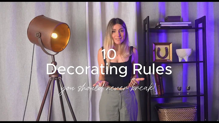 10 decorating rules you should never break!