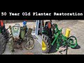 Restoring a 50 Year Old John Deere 25B Planter to use on our Farm