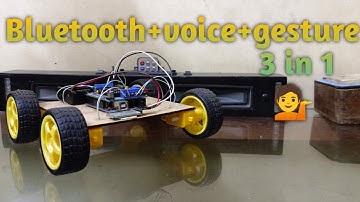 How to make 3 in 1 Rc car with Arduino uno 💁