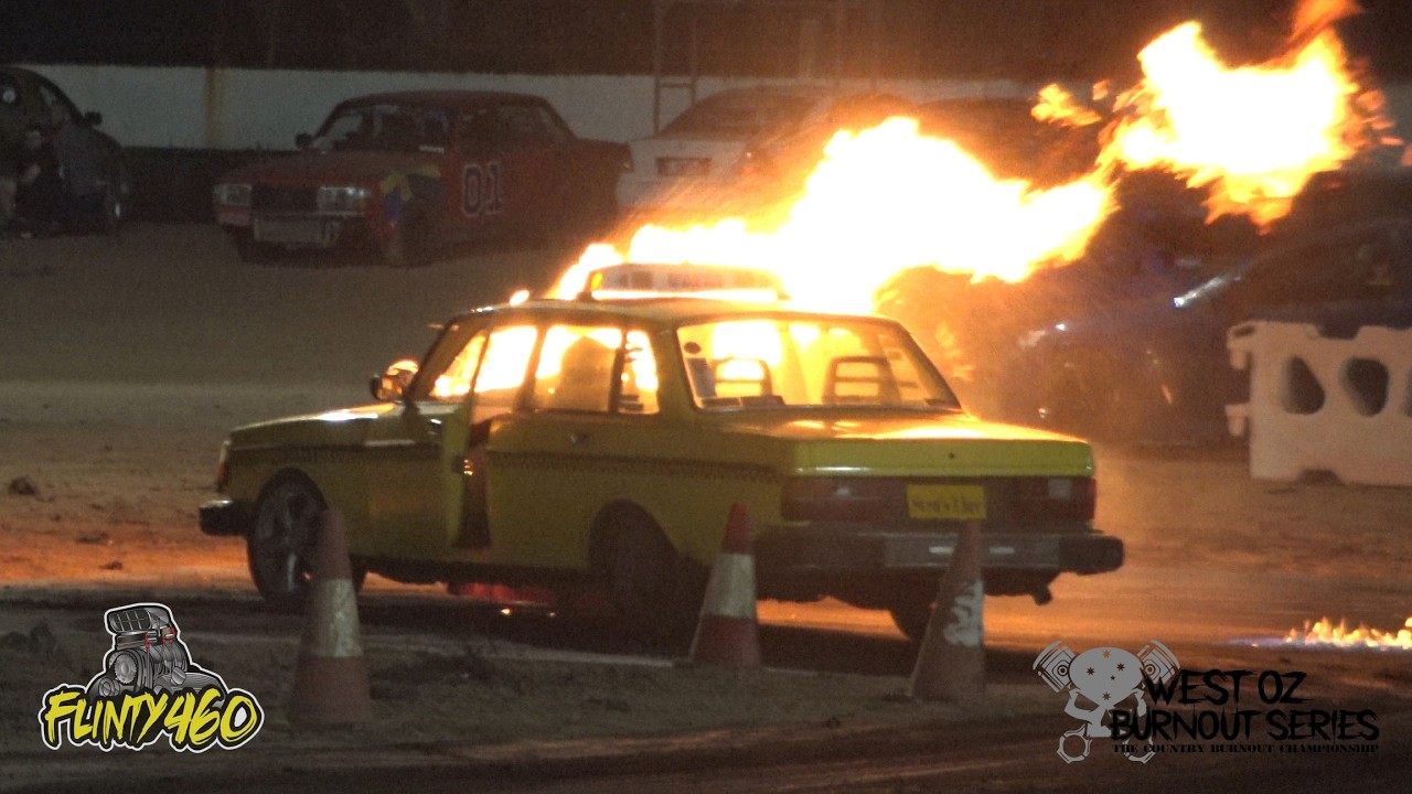 VOLVO BURNOUT GONE WRONG!!