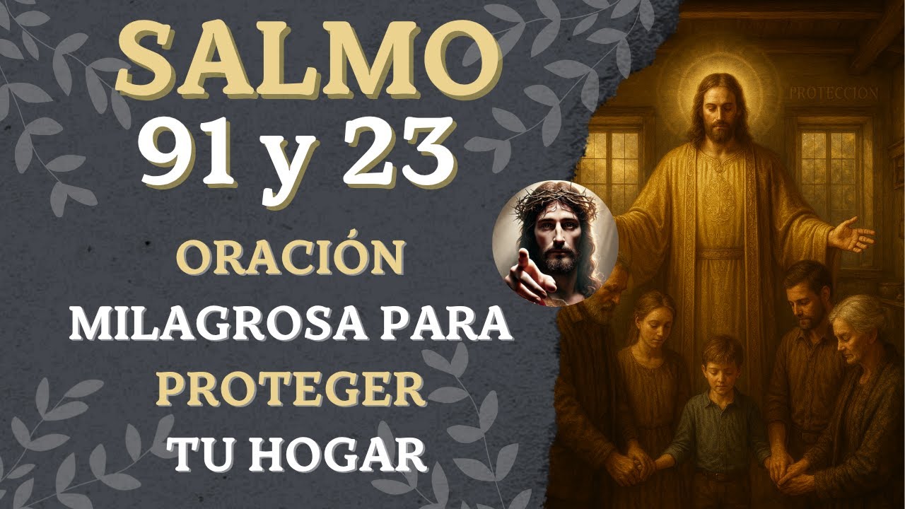 SALMO 91 Y 23 – ORACION MILAGROSA PARA PROTEGER TU HOGAR - YouTube