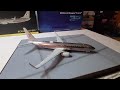 Gemini Jet  1 :200 scale America Airlines  and a Hobbymaster f18 1/72