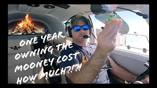 How much did it cost us to own the Mooney for one year? I cover fixed, maint, and overall costs