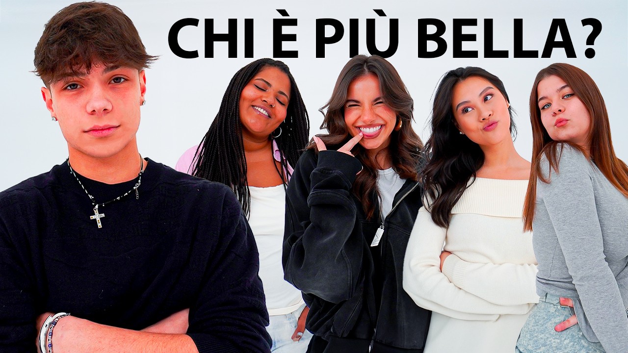 Ragazzi scelgono chi è più attraente tra 6 ragazze
