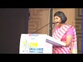 Savitha kuttan founder  ceo omnicuris at cme excellence summit and awards