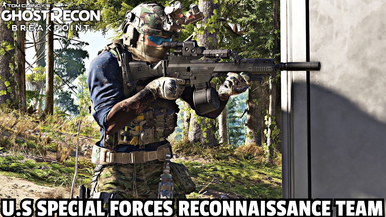GHOST RECON BREAKPOINT - U.S SPECIAL FORCES RECONNAISSANCE TEAM