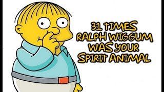 31 Times Ralph Wiggum From "The Simpsons" Was Your Spirit Animal