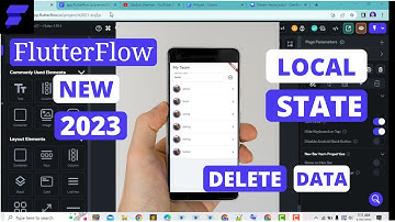 FLUTTERFLOW NEW 2023 - DELETE DATA WITH LOCAL STATE @IT_2021
