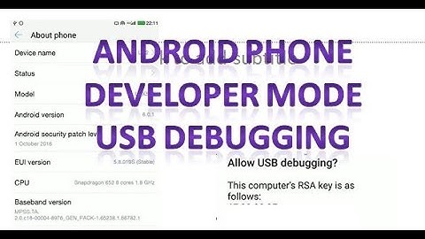 How to turn on developer mode or USB Debugging on Android phone LeTv Le 2s and Le Eco Max 2