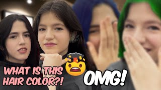 Hair Transformation For The First Time in The PHILIPPINES !🇵🇭!ستايل جديد للشعر لاول مرة بالفلبين