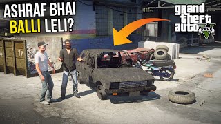 ASHRAF BHAI BOUGHT SCRAP OF SUZUKI FX! | GTA 5 MODS PAKISTAN