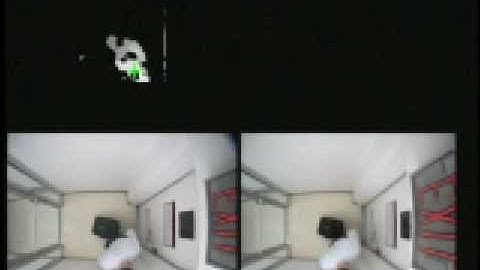 Newton Security T-DAR Mantrap system employee with baggage normal operation