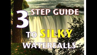 How to photograph WATERFALLS with that SILKY effect - how to take waterfall photos