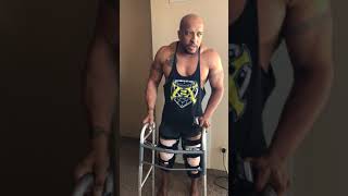 Bilateral Quadriceps Tendon Rupture Surgery and Recovery: Day 5 PostOp