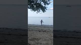 Playing in the sand #baby #babyshorts #beach #yt #ytshorts #fypage