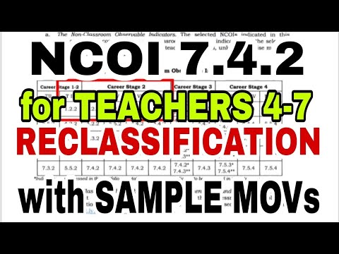 NCOI 7.4.2 for Teachers 4-7