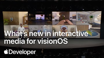 What’s new in interactive media for visionOS | Meet with Apple