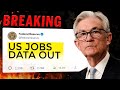 Us jobs data just out  stock rally at risk