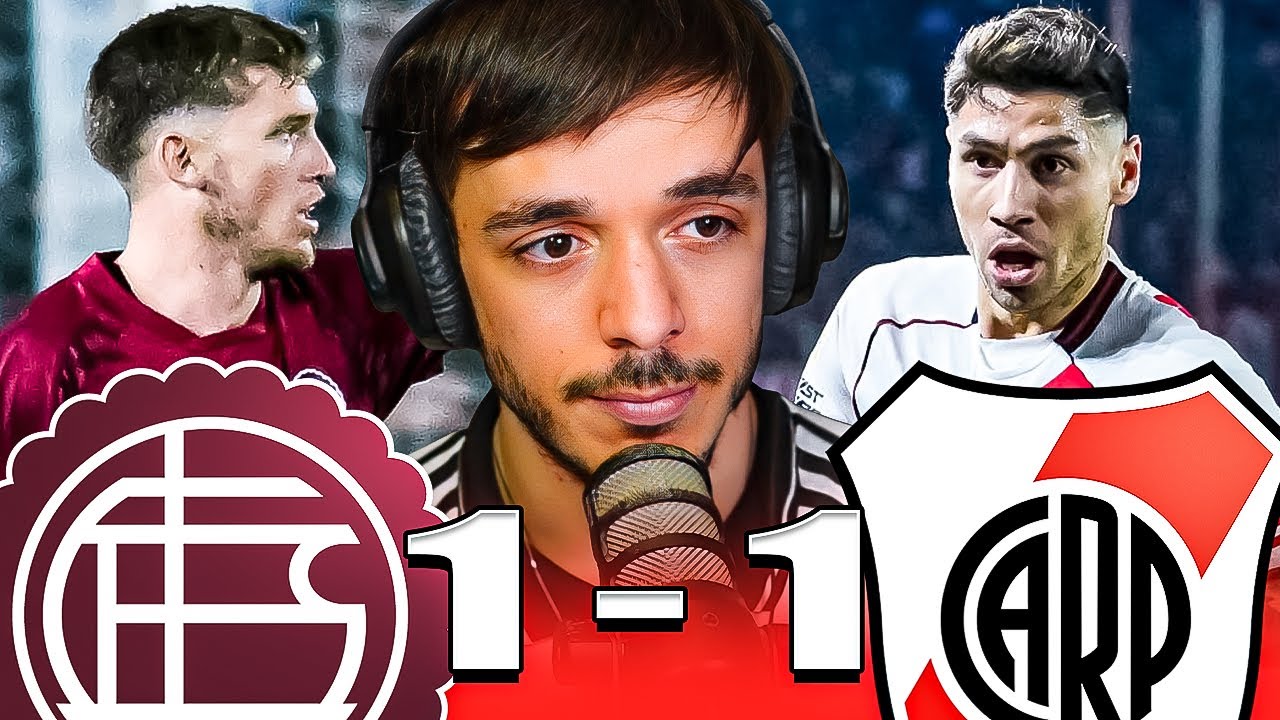 DOS PUNTOS REGALADOS! LANÚS 1-1 RIVER, VOLVIÓ SALAS!