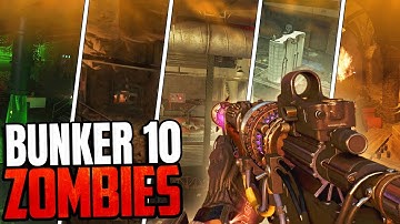 10 INSANE MAPS COMBINED INTO 1 (Bunker 10 Custom Zombies Black Ops 3)