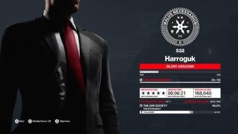 HITMAN 3 - Elusive Target - The Stowaway - Silent Assassin