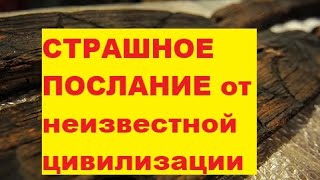 Страшное послание от неведомой цивилизации. На Шигирском идоле нашли страшное послание из прошлого.