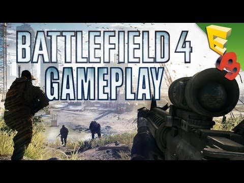Battlefield 4 Multiplayer Gameplay Walkthrough! Adam Sessler at E3 2013