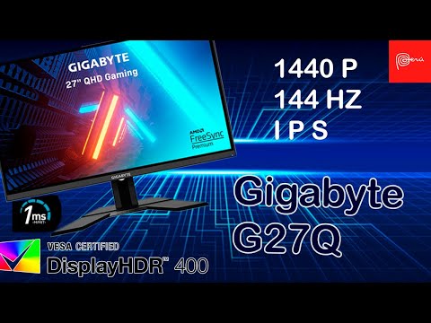 El monitor QHD IPS mas barato que existe?| REVIEW en español /Gigabyte G27Q/144HZ IPS