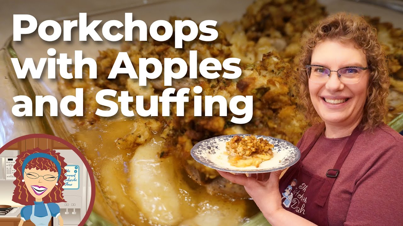 How to make Pork Chops with Apples and Stuffing Pork Chops with Apples and Stuffing Recipe