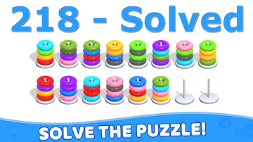 Color Hoop Stack - Level 218