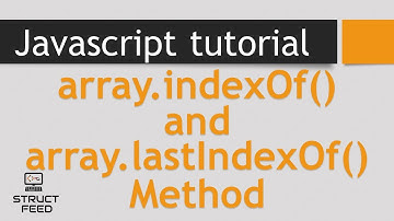 indexOf and lastIndexOf in JavaScript Arrays