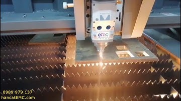 Máy cắt Laser Fiber EMC cấp cho nhà máy Nhật Bản