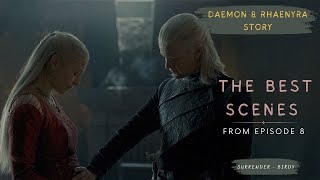 To Kingslanding then - Rhaenyra and Daemon best scenes from the episode 8