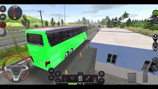 아이폰 12 프로 맥스의 버스 시뮬레이터 궁극의 게임 플레이 | 3D Bus Game 버스 시뮬레이터 궁극 | Bus Simulator Ultimate Gameplay screenshot 1