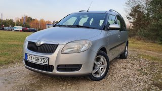 Skoda Roomster 2007 1.4 TDI 80KM Style Prezentacja Samochodu