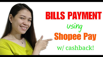 w/ CASHBACK!!! - BILLS PAYMENT in SHOPEE PAY