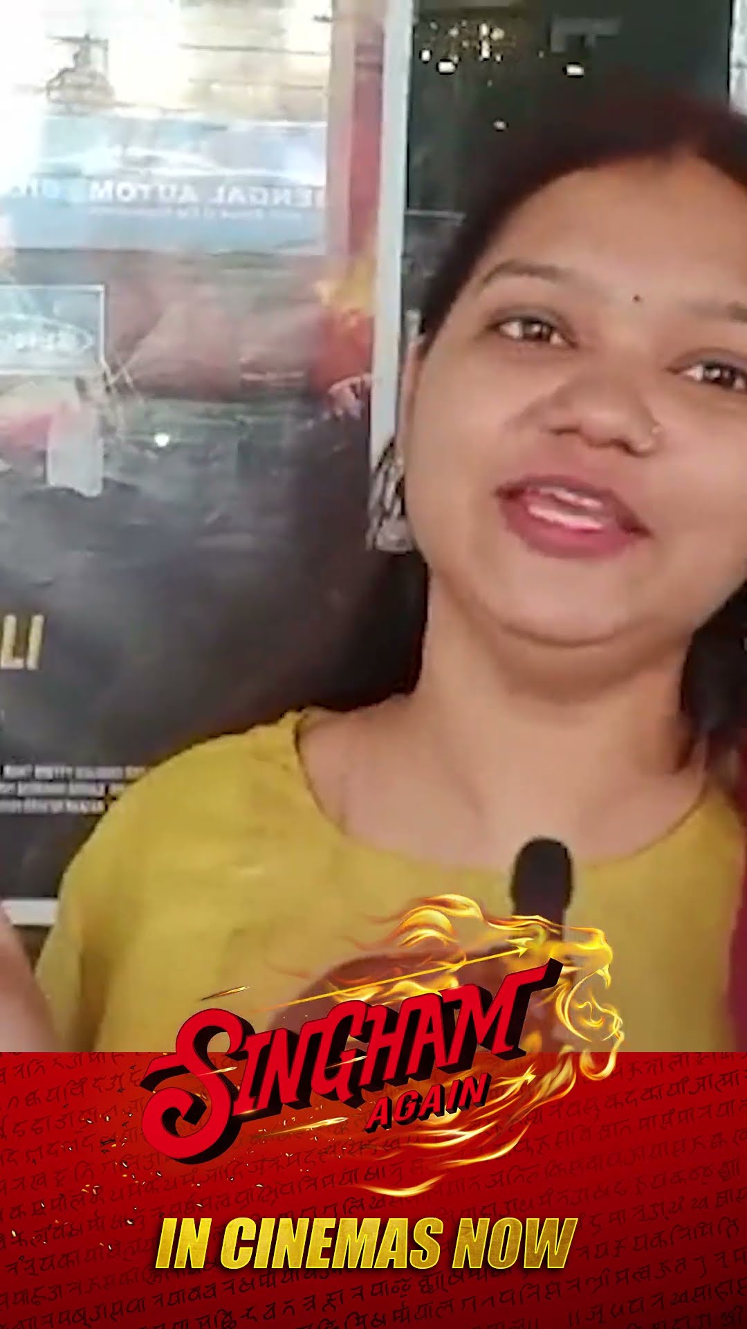 Audiences are loving the Roar!??#SinghamAgain Roaring In Cinemas Now.