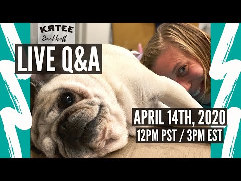 LIVE Q&A with Katee Sackhoff  |  April 14th @ 12pm PST