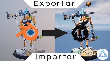 Como exportar de Blender a Unreal Engine 5