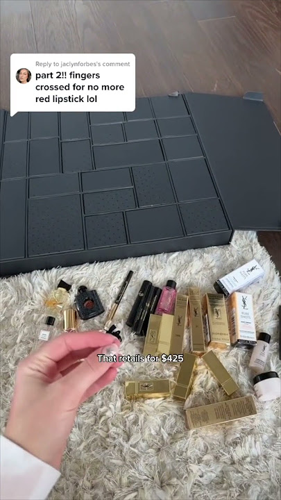 YSL ADVENT CALENDAR UNBOXING - IS IT WORTH £220?!, LUXURY ADVENT CALENDAR