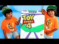 LA CAJA MISTERIOSA DE LAS 15 SORPRESAS DE TOY STORY 4 😱de DANI y EVAN