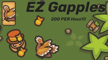 How to get Gapples Fast in taming io