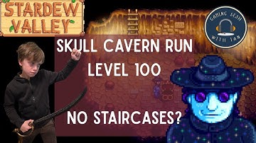 Skull Cavern 100-Level No-Stairs Challenge! 💀 | Gaming Sesh with Ian