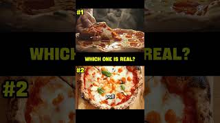 One is REAL, One is FAKE. Can You Spot the AI Pizza? 🧐