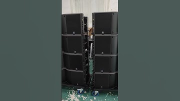 K3+LS218  Dual 12 Inch Line Array Speaker 1600W   +Dual  18inch Subwoofers