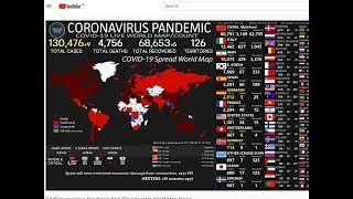 [LIVE] Coronavirus Pandemic: Real Time Counter, World Map, News - StayHome WithMe